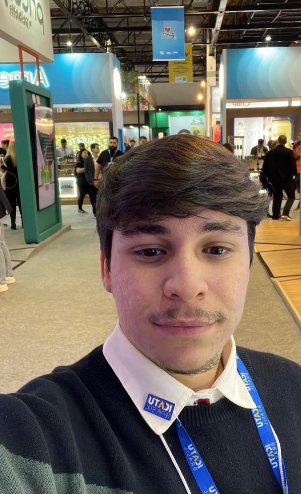 Minha foto no evento APAS show em SP